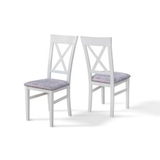 Стілець Кросс, білий/Cuba 06---