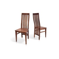 Стілець Моніка ТВЕРДИЙ, горіх---