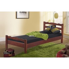 Ліжко Венера  900*2000, вільха/темний горіх