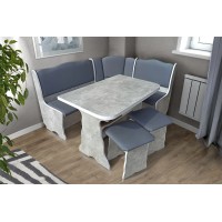 Кухонний гарнітур Гармонія ДСП урбан-лайт/сірий