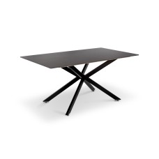 Стіл Грінвіч XS-1346, (160*90), чорний/мармур