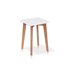 Табурет Модерн, білий/натуральний