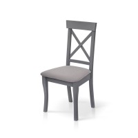 Стілець СКАНДІ, сірий/сіра тканина