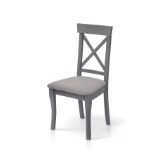 Стілець СКАНДІ, сірий/сіра тканина
