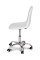 Стілець офісний Марсель, шкірзам білий