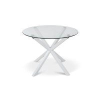 Стіл Джин XS-1298, (D=100), білий