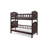 Ліжко Тоскана двух'ярусна 900*2000 горіх