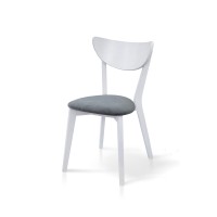 Стілець обідній Фокс Т, білий/дуб