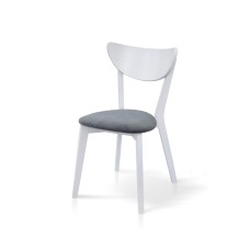 Стілець обідній Фокс Т, білий/дуб