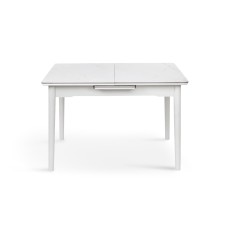 Стіл Нептун XS-1309, 110/140*75 білий/керам мрамор