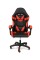 Крісло геймерське Слім, чорний/червоний
