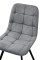 Стілець Софт, метал чорний/ тканина темно сіра