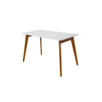 Стіл обідній Дуглас 1195*670, білий/ясен