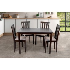 Комплект Юджин (1+4) Тем.горіх/ESPRESSO