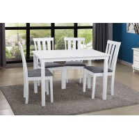 Комплект Юджин (1+4) Білий/WHITE