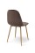 Стілець Марс термо/велюр брауні, Bluvel-38