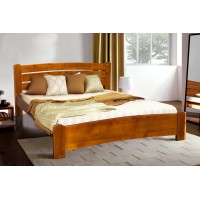 Ліжко Софія 1600*2000, вільха/горіх