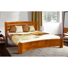 Ліжко Софія 1600*2000, вільха/горіх