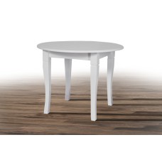 Стіл обідній Остін 1000*1000 білий/матовий---