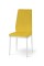Стілець Річь, білий/велюр жовтий