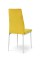 Стілець Річь, білий/велюр жовтий
