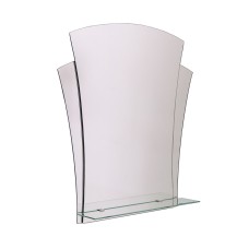 Дзеркало 600*650, 1 поличка