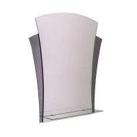 Дзеркало 600*650, 1 поличка