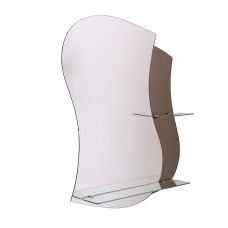 Дзеркало 550*720, 2 полички