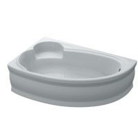 Ванна акрилова ADELE 170*110 L без ніг та обудови