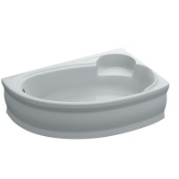 Ванна акрилова ADELE 170*110 R без ніг та обудови