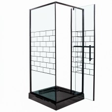 Душова кабіна  90*90*205, мілк. піддон