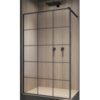 Душове скло 100*195 (80-120 штанга)