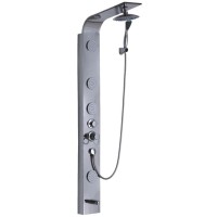 Душ стійка з 4 форсунками і ручним душем160*17*7