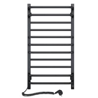 Елект рушник стал.Грандіс 480*800 L Sensor чорн