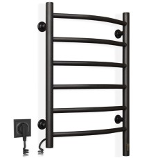 Елект рушник стал. Камелія 480*600 L Sensor чорн