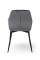 Стілець Томас XS-2836, чорний/велюр сірий