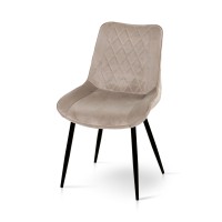 Стілець КОРФУ, велюр мокрий пісок