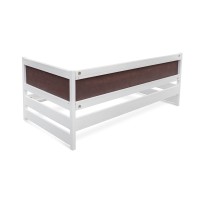 Ліжко Лілі  900*2000, білий (ліве "Г")