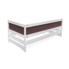 Ліжко Лілі  900*2000, білий (ліве "Г")