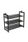Стелаж для дому DOZER(чорний,3 полиці)