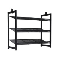 Стелаж для дому DOZER(чорний,3 полиці)