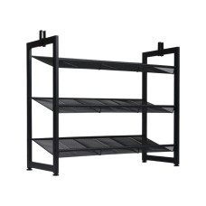Стелаж для дому DOZER(чорний,3 полиці)
