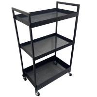 Візок для дому DOZER(чорний,3 полиці) мод.1