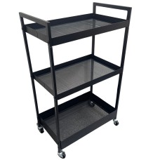 Візок для дому DOZER(чорний,3 полиці) мод.1