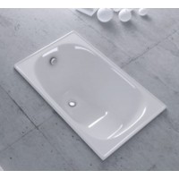 Ванна сталева 105*70 SEDILE біла