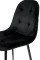 Стілець Квест, чорний / велюр чорний