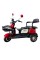 Електротрицикл DOZER Model 4 (П)червоно-білий