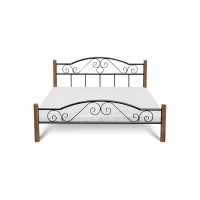 Ліжко Регіна Вуд 1600*2000, чорний