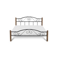 Ліжко Регіна Вуд 1600*2000, чорний