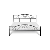 Ліжко Регіна 1600*2000, чорний